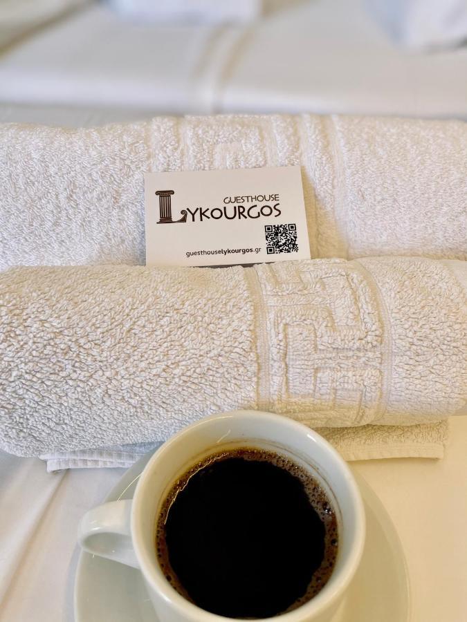 Guesthouse Lykourgos Mavrommation ภายนอก รูปภาพ
